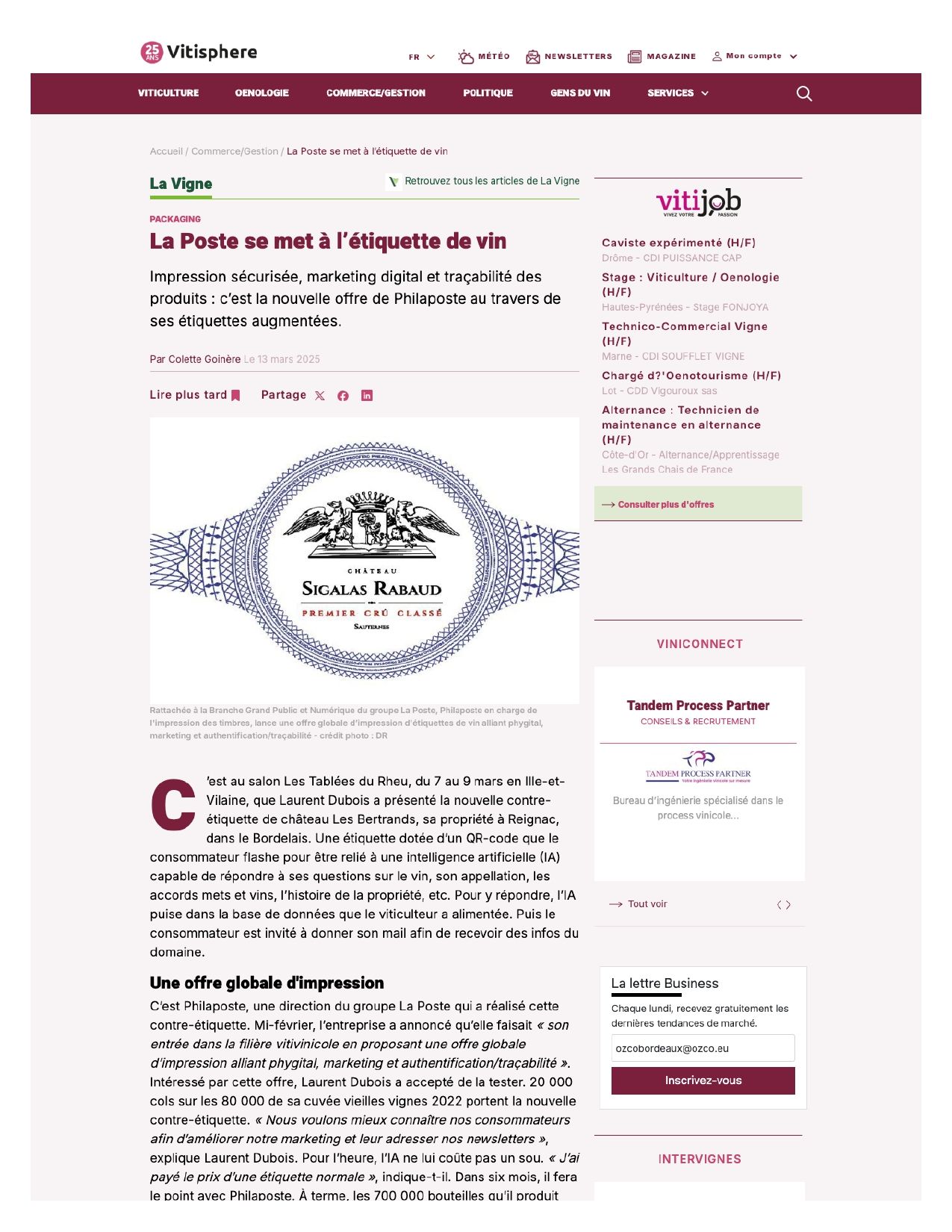 Château Sigalas Rabaud